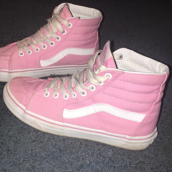 pink van high tops